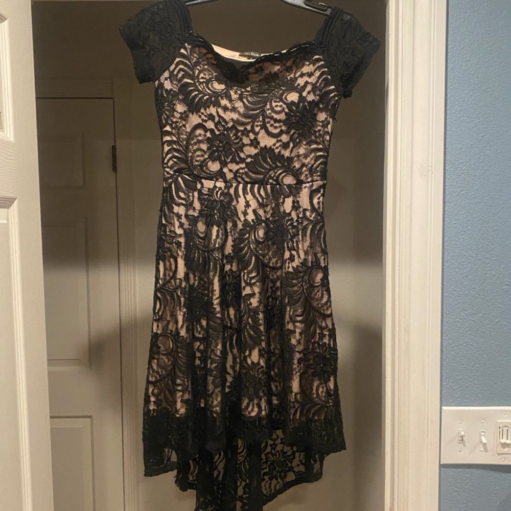 Black Lace Dress